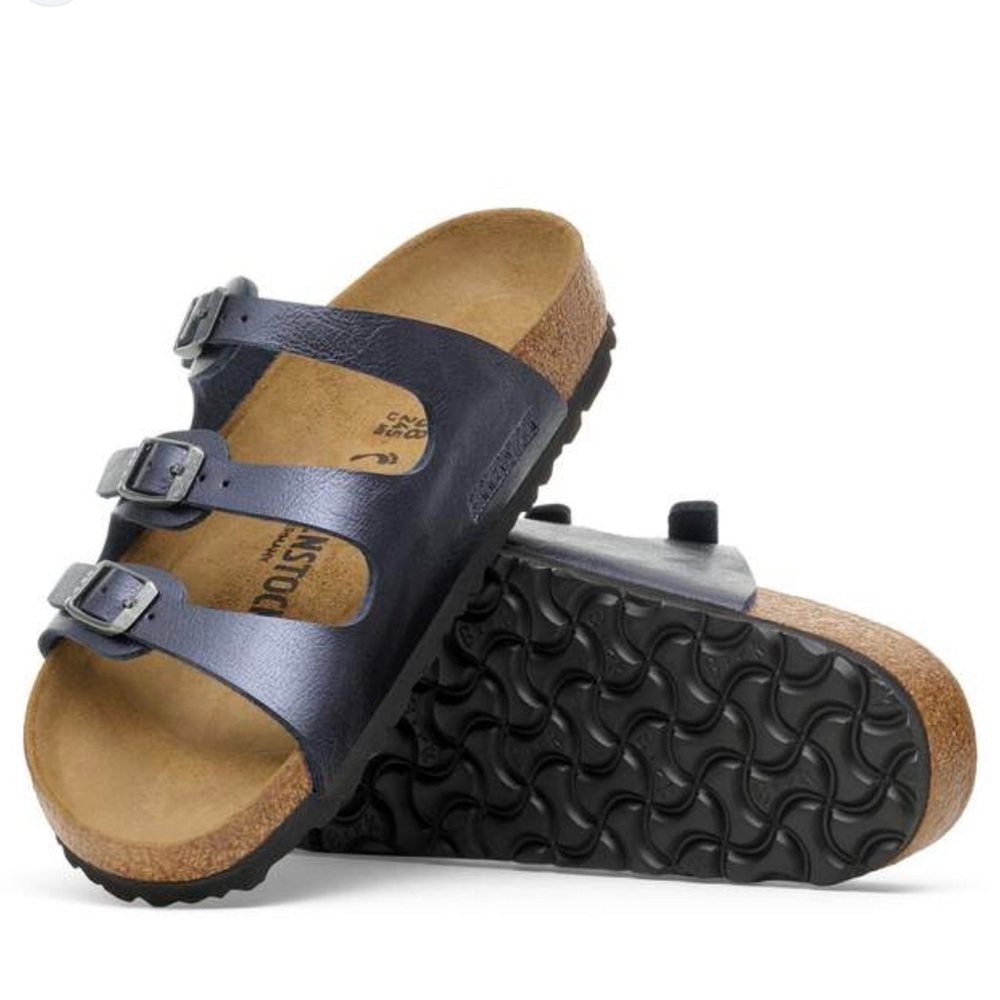 Birkenstock Navy Blue Sandals